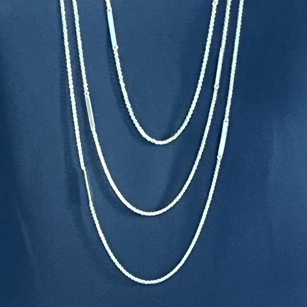 Silpada Silver Layered Necklace